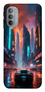 Чехол на Motorola Moto G31 Cyber city фото 1 из 1