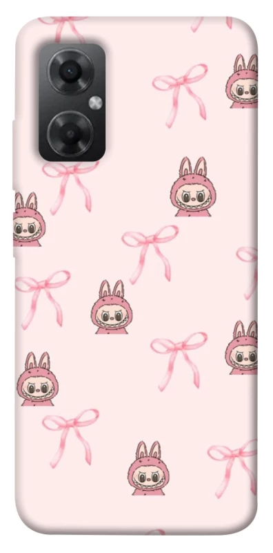 Чохол на Xiaomi Redmi Note 11R Pink bows and Labubus фото 1 з 1