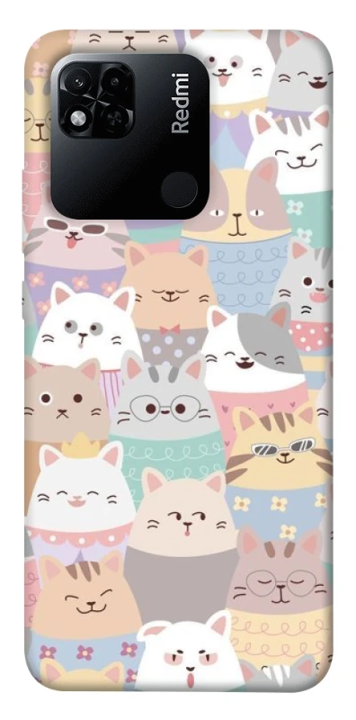 Чохол на Xiaomi Redmi 10A Funny Kittens ver.2 фото 1 з 1