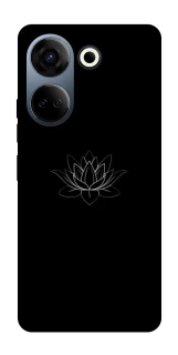 Чехол на TECNO Camon 20 Pro (CK7n) Black Lotus фото 1 Чехол на TECNO Camon 20 Pro (CK7n) Black Lotus фото 1 из 1