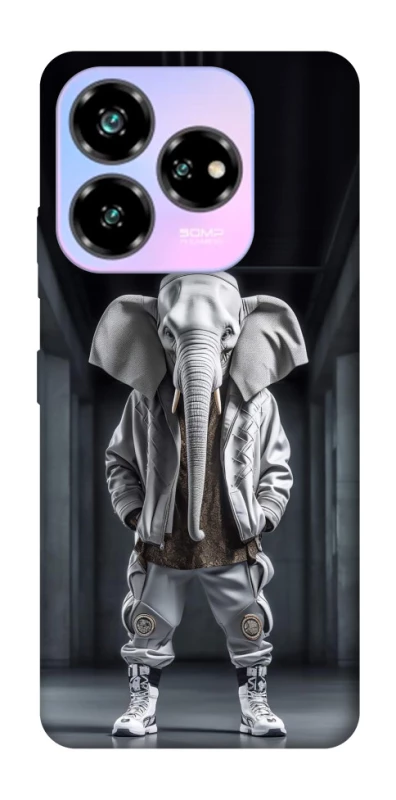 Чохол на ZTE Nubia V60 Desing Слон v2 фото 1 з 1