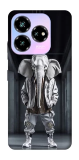 Чехол на ZTE Nubia V60 Desing Слон v2 фото 1 из 1