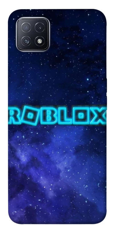 Чохол на Oppo A73 Roblox Space Logo Blue фото 1 з 1