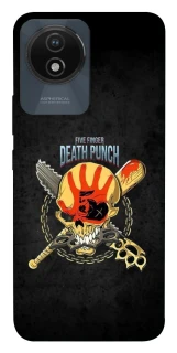Чехол на Vivo Y02 Five finger death punch ver.2 фото 1 из 1