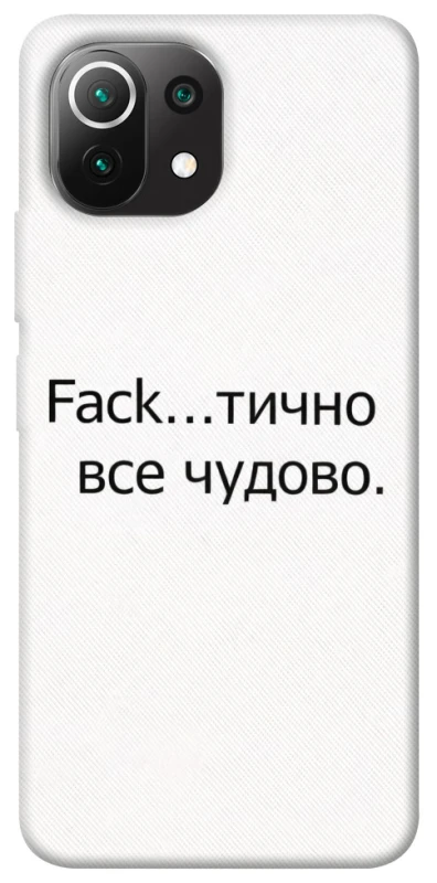 Чехол на Xiaomi Mi 11 Lite Все чудово фото 1 из 1