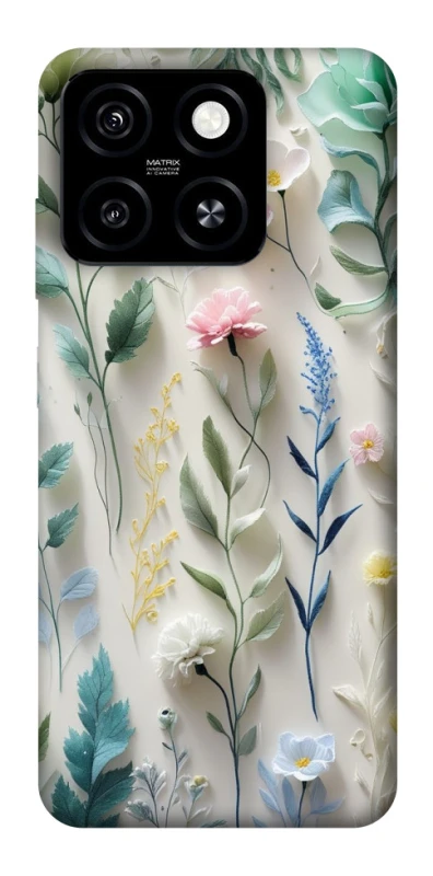 Чохол на ZTE Blade A55 4G Floral design ver.3 фото 1 з 1