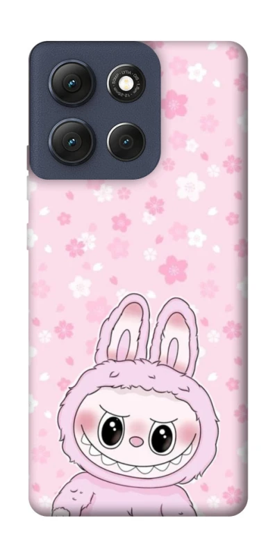 Чохол на Motorola Moto G86 Pink Labubu фото 1 з 1