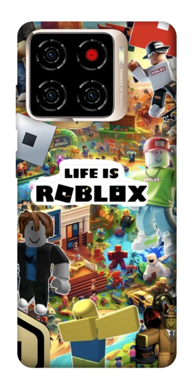 Чохол на ZTE Blade A56 Life is Roblox фото 1 з 1