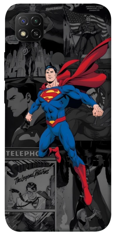 Чехол на Xiaomi Redmi 9C superman comics фото 1 из 1