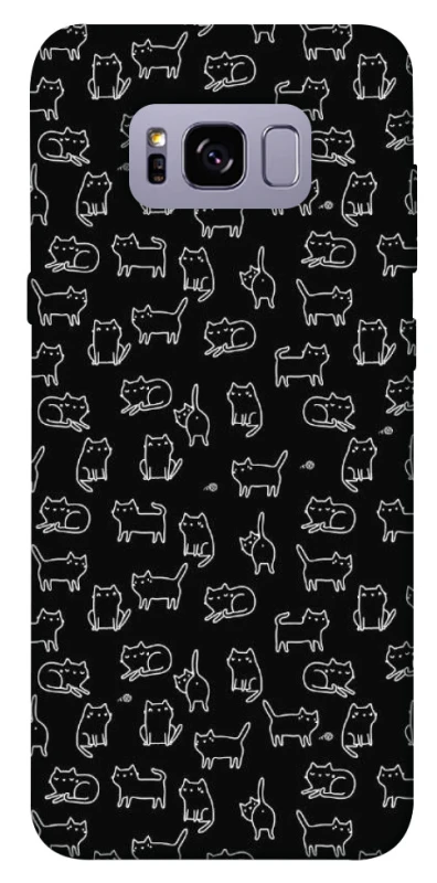 Чохол на Samsung G955 Galaxy S8 Plus Black Cats фото 1 з 1