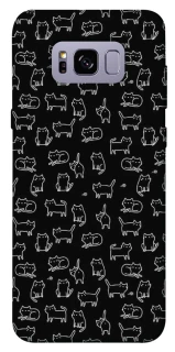 Чохол на Samsung G955 Galaxy S8 Plus Black Cats фото 1 з 1