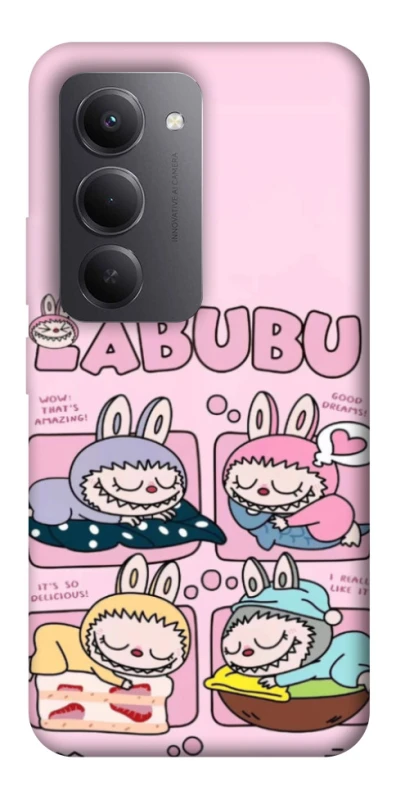 Чохол на Xiaomi Redmi 15 (Global) Labubu Dreams Collage фото 1 з 1