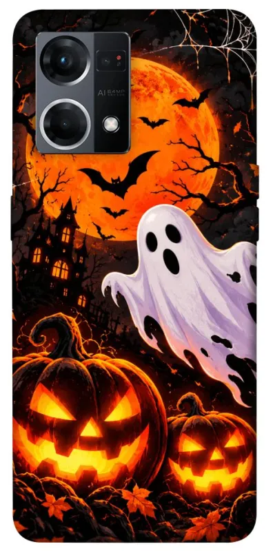 Чехол на Oppo Reno 7 4G Halloween v16 фото 1 из 1