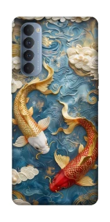 Чехол на Oppo Reno 4 Pro Koi carp фото 1 из 1