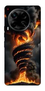 Чехол на TECNO Camon 30 (CL6) Огненный торнадо фото 1 из 1