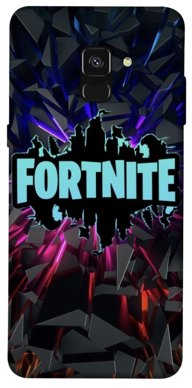 Чехол на Samsung A530 Galaxy A8 (2018) Fortnite logo ver.3 фото 1 из 1