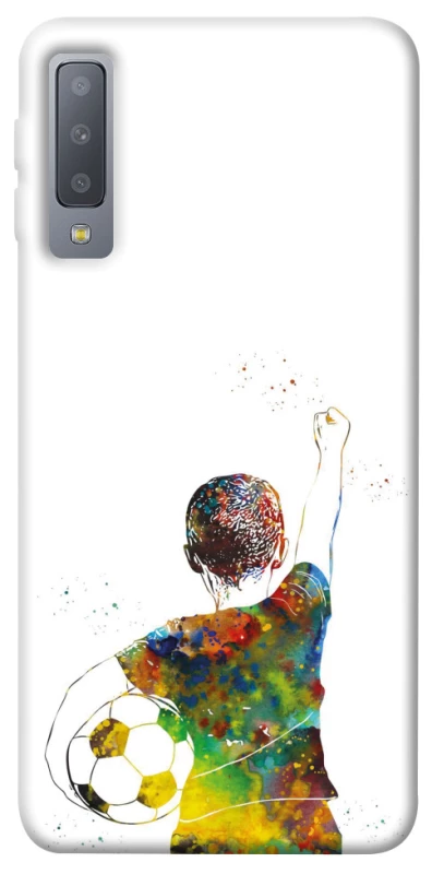 Чохол на Samsung A750 Galaxy A7 (2018) Football Kids фото 1 з 1