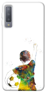 Чохол на Samsung A750 Galaxy A7 (2018) Football Kids фото 1 з 1