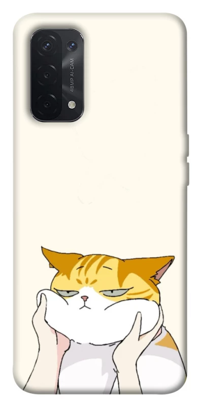 Чохол на Oppo A54 5G / A74 5G Cat bun фото 1 з 1