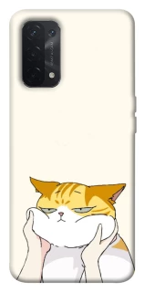 Чехол на Oppo A54 5G / A74 5G Cat bun фото 1 из 1