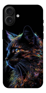 Чехол на Apple iPhone 16 Plus Черный кот фото 1 из 1