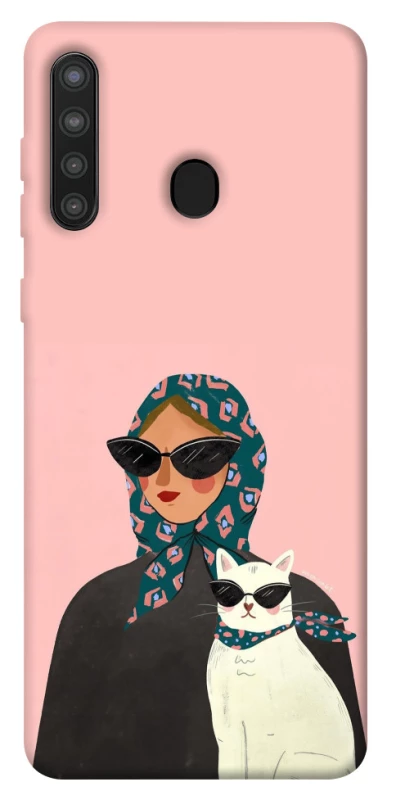 Чехол на Samsung Galaxy A21 Француженки фото 1 из 1