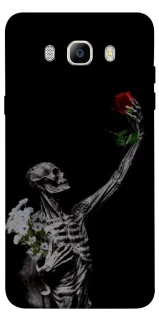 Чехол на Samsung J710F Galaxy J7 (2016) Skeleton vs Rose фото 1 из 1