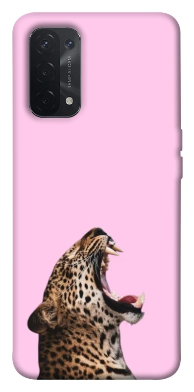 Чехол на Oppo A54 5G / A74 5G Leopard Meow фото 1 из 1