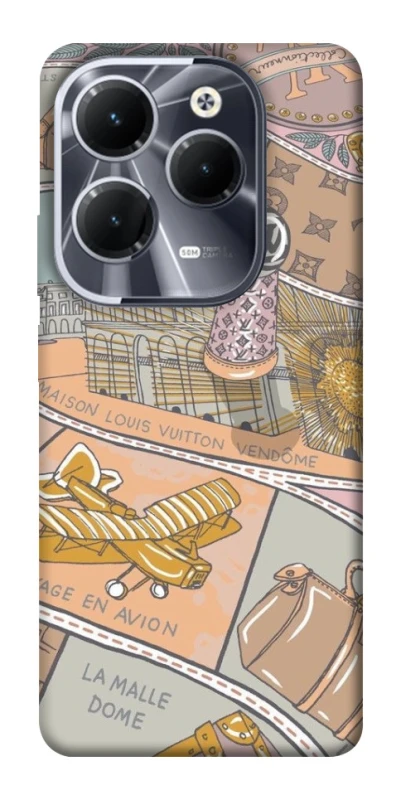 Чехол на Infinix Hot 40 Fashion collage ver.2 фото 1 из 1