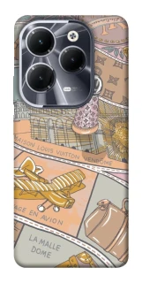 Чехол на Infinix Hot 40 Fashion collage ver.2 фото 1 из 1