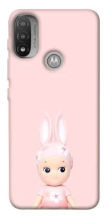 Чохол на Motorola Moto E20 Sakura Bunny Solo фото 1 з 1