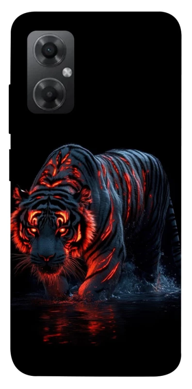 Чехол на Xiaomi Redmi Note 11R fire tiger фото 1 из 1