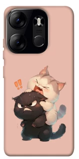 Чехол на Tecno Spark Go 2023 Сat and cat фото 1 из 1