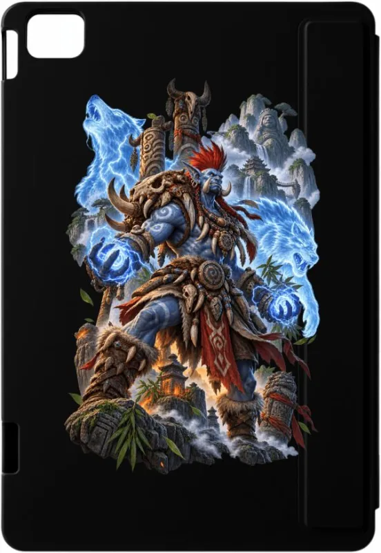 Чохол на Samsung Galaxy Tab S7 Warcraft shaman фото 2 з 2