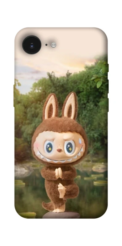 Чехол на Apple iPhone 16e (6.1") Labubu Yoga фото 1 из 1