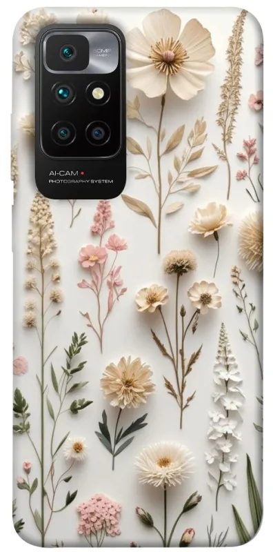 Чохол на Xiaomi Redmi 10 Floral design ver.1 фото 1 з 1