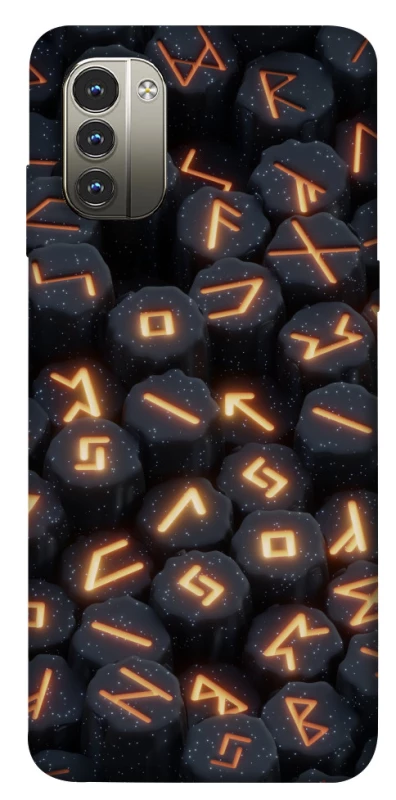 Чехол на Nokia G11 Огненые руны фото 1 из 1