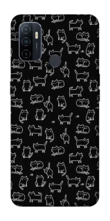 Чохол на Oppo A53 / A32 / A33 Black Cats фото 1 Чохол на Oppo A53 / A32 / A33 Black Cats фото 1 з 1