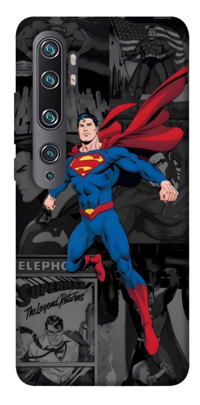 Чехол на Xiaomi Mi Note 10 / Note 10 Pro / Mi CC9 Pro superman comics фото 1 из 1