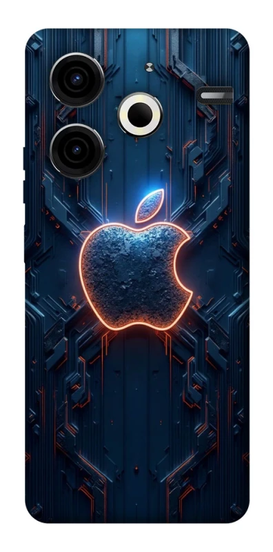 Чохол на TECNO Pova 6 Neo (LI6) Apple logo ver.1 фото 1 з 1