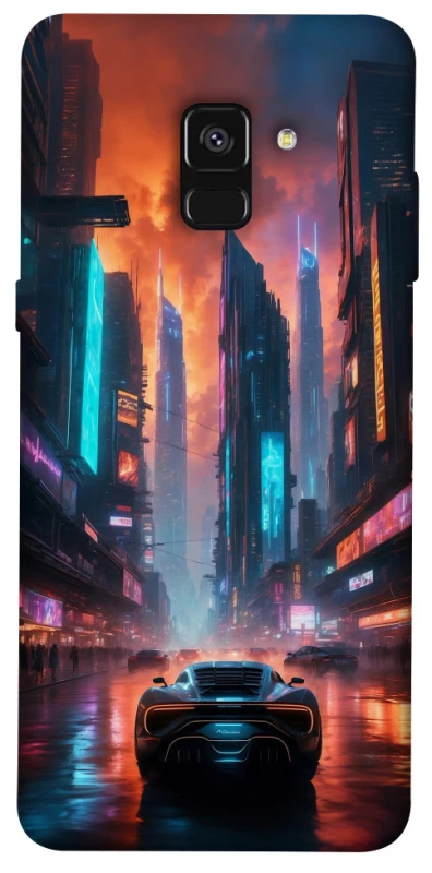 Чохол на Samsung A530 Galaxy A8 (2018) Cyber city фото 1 з 1