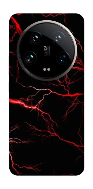 Чохол на Xiaomi 14 Ultra Червона молнія фото 1 з 1