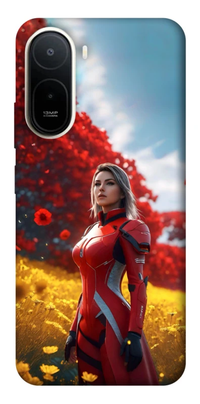 Чохол на Xiaomi Redmi A7 Pro 4G Cyber space girl ver.5 фото 1 з 2