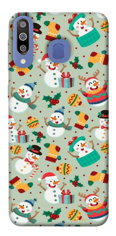 Чехол на Samsung Galaxy M30 Новогодний v2 фото 1 из 1