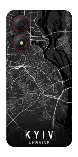 Чехол на ZTE Blade A34 4G Kyiv map фото 1 из 1
