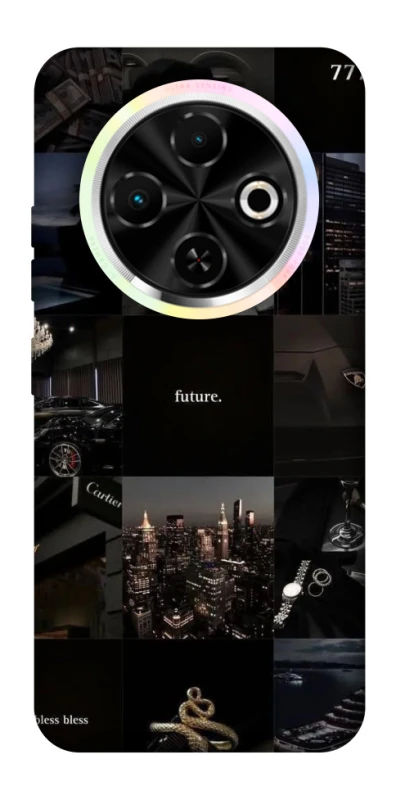 Чехол на TECNO Spark 30C My Future collage фото 1 из 1