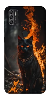 Чохол на ZTE Blade A7s (2020) Вогняний кіт фото 1 з 1