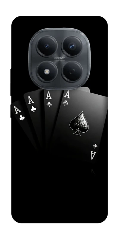 Чохол на Xiaomi Redmi Note 15 Pro 4G Black Cards фото 1 з 1