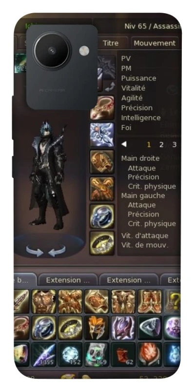 Чохол на Realme C30s Character Menu ver.1 фото 1 з 1