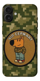 Чехол на Apple iPhone 16 Plus Чил сержант фото 1 из 1